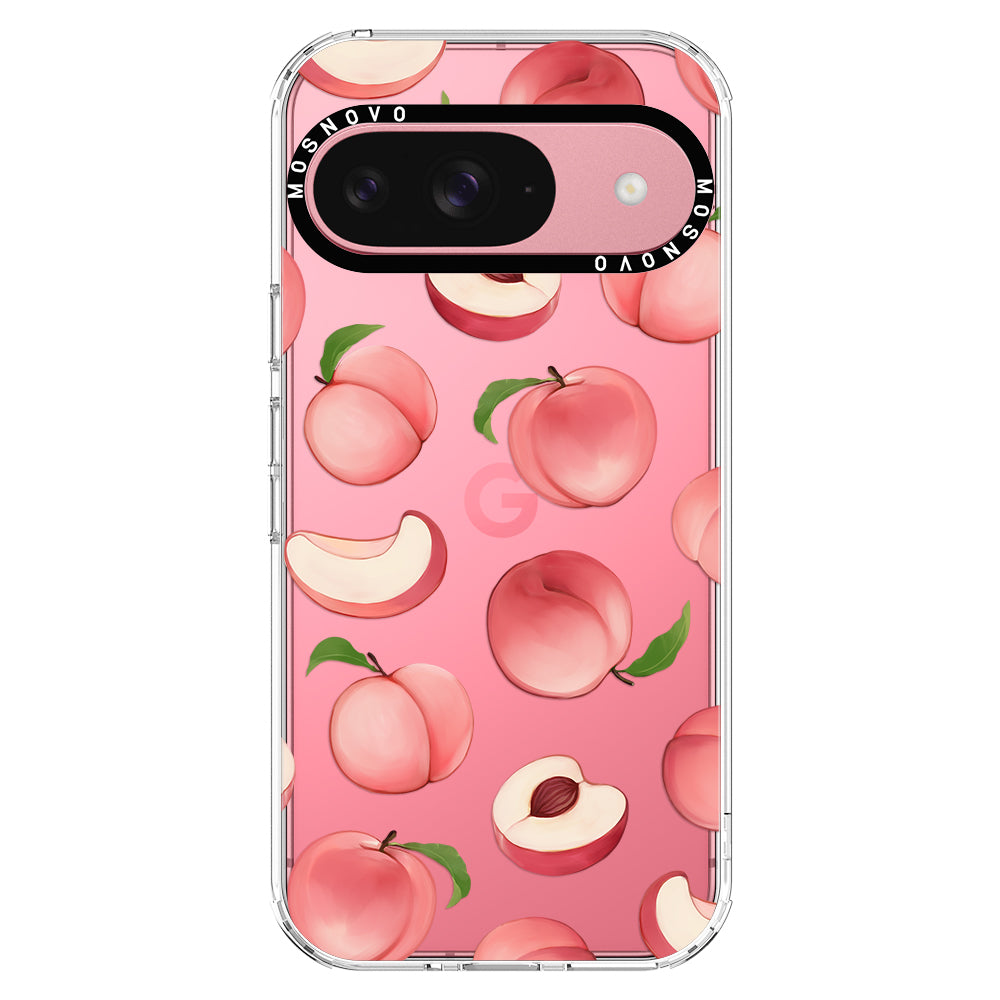 Cute Peach Phone Case - Google Pixel 9 Case