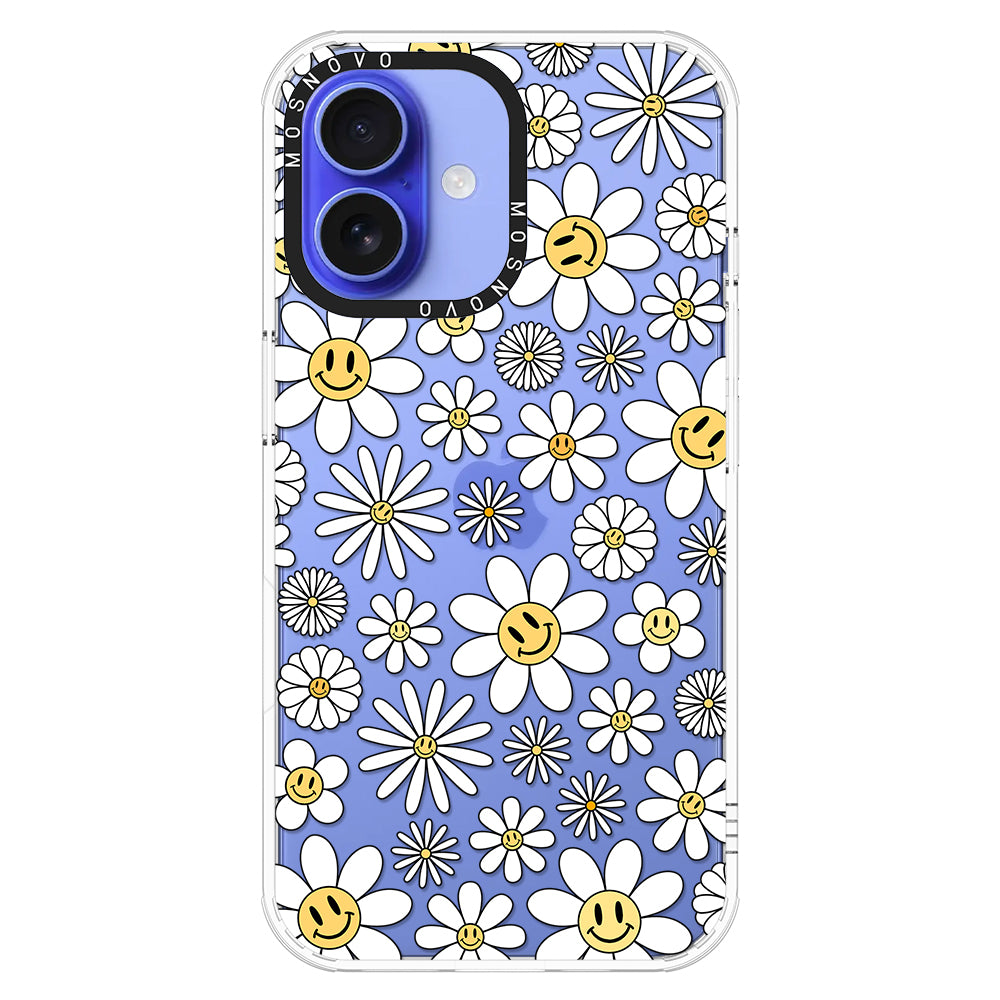 Happy Daisy Blooms Phone Case - iPhone 16 Case