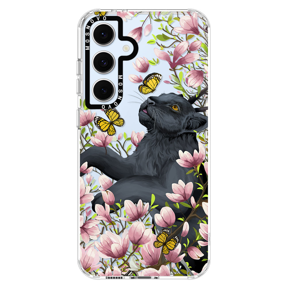 Black Panther Phone Case - Samsung Galaxy S24 FE Case - MOSNOVO