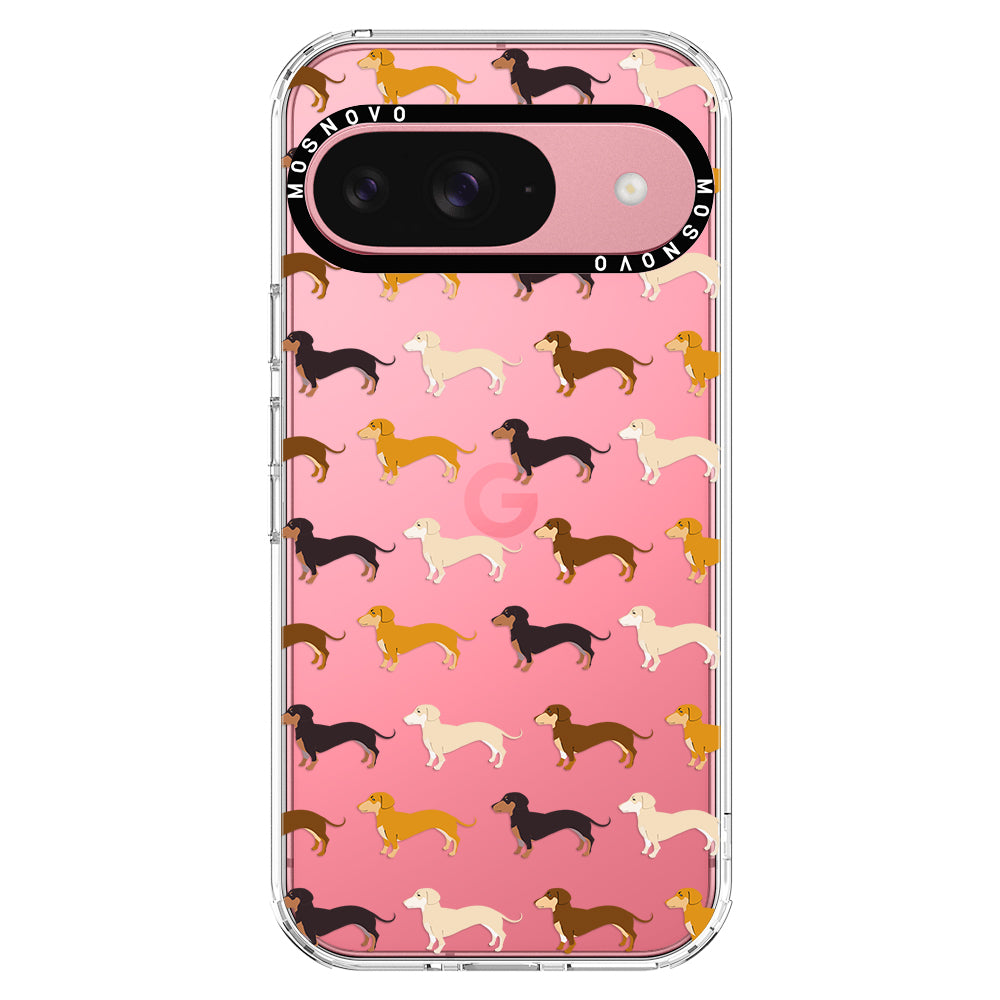 Cute Dachshund Phone Case - Google Pixel 9 Case