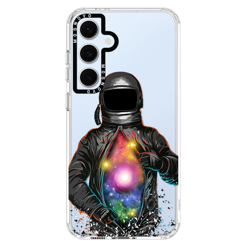 Mystery Astronaut Phone Case - Samsung Galaxy S24 FE Case - MOSNOVO