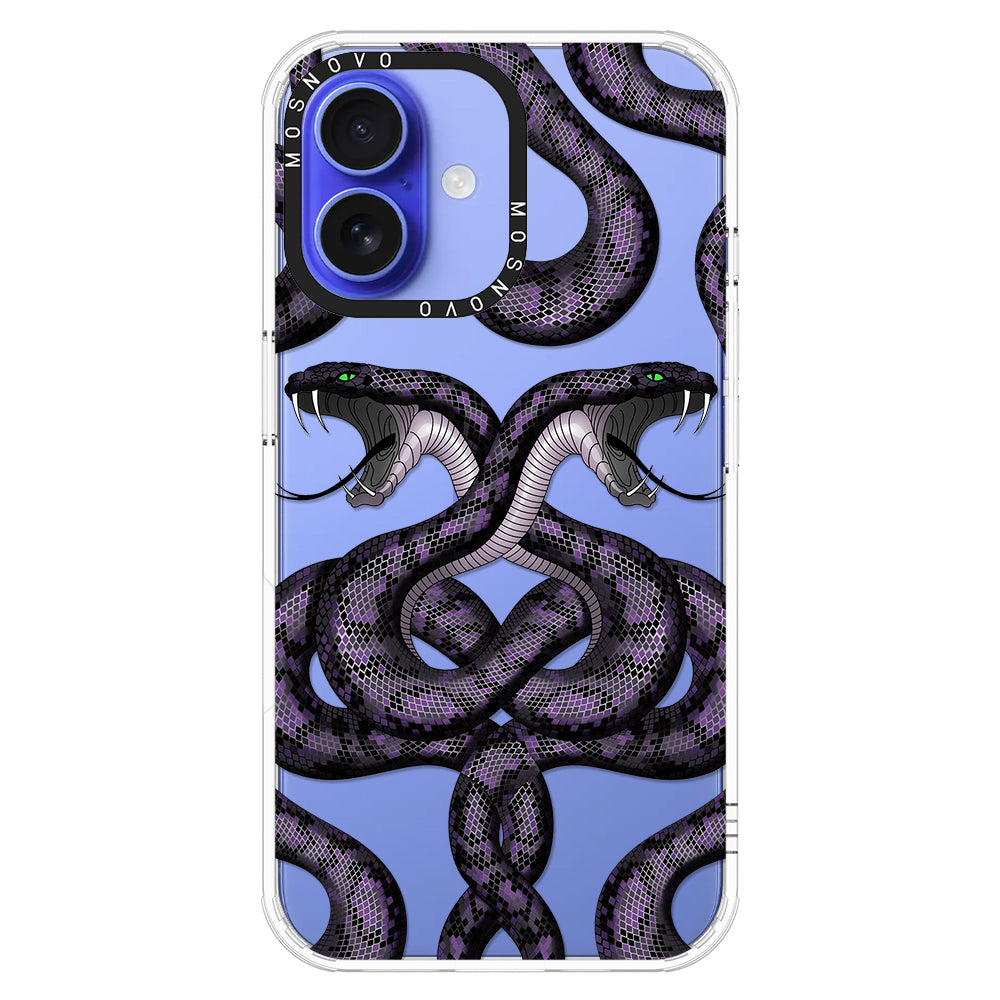 Mystery Snake Phone Case - iPhone 16 Case - MOSNOVO