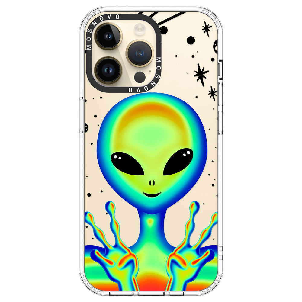 Alien Piece Phone Case - iPhone 14 Pro Max Case