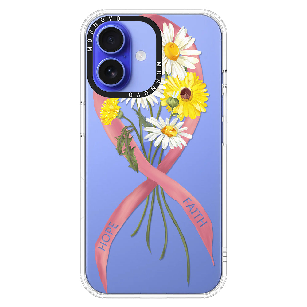 Breast Awareness Phone Case - iPhone 16 Plus Case - MOSNOVO