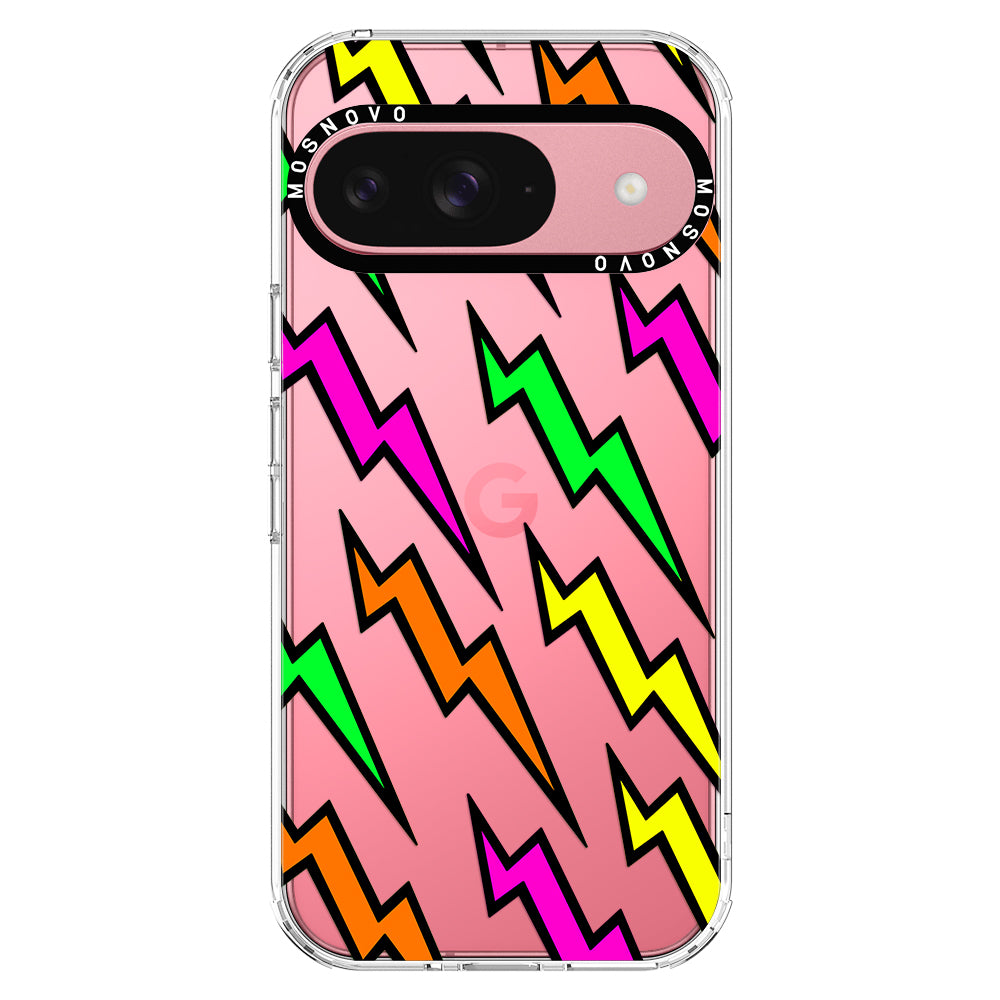 Colorful Lightning Phone Case - Google Pixel 9 Case