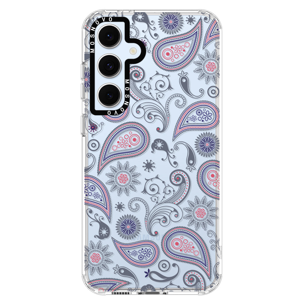 Paisley Phone Case - Samsung Galaxy S24 FE Case - MOSNOVO