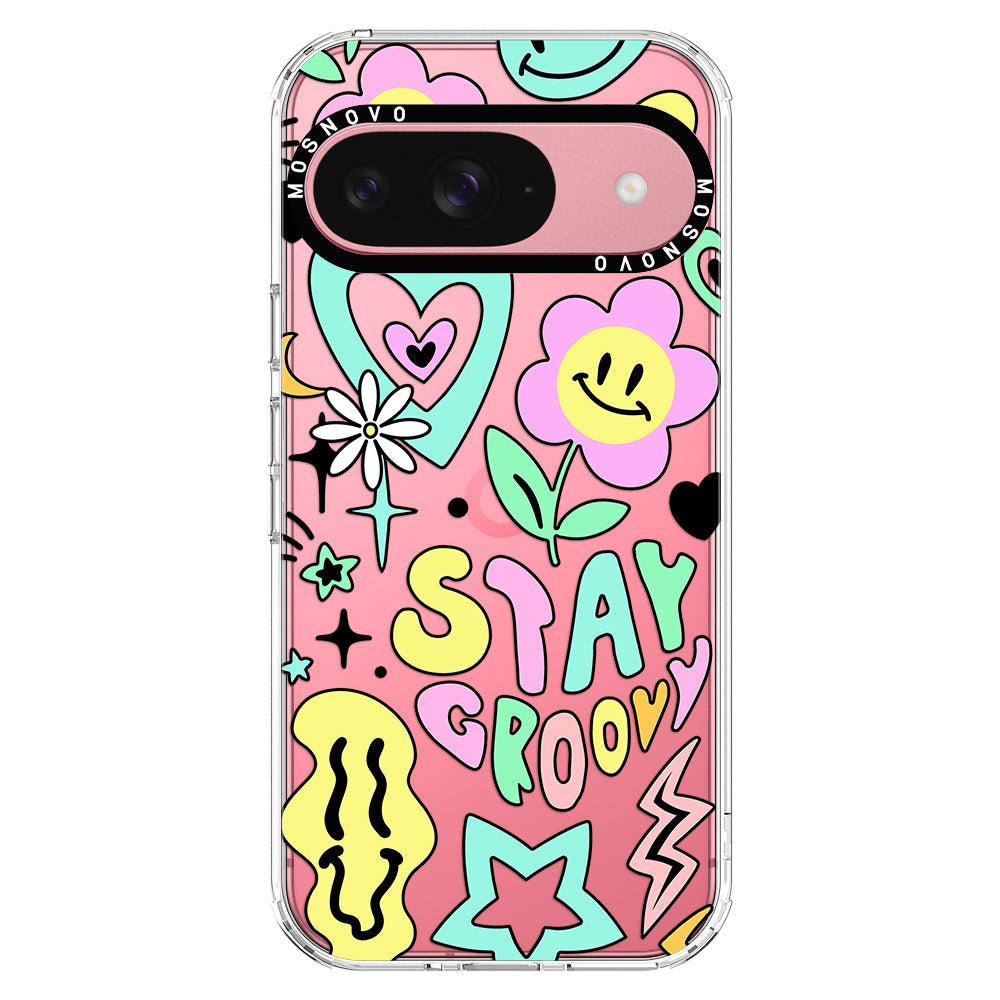 Stay Groovy Phone Case - Google Pixel 9 Case