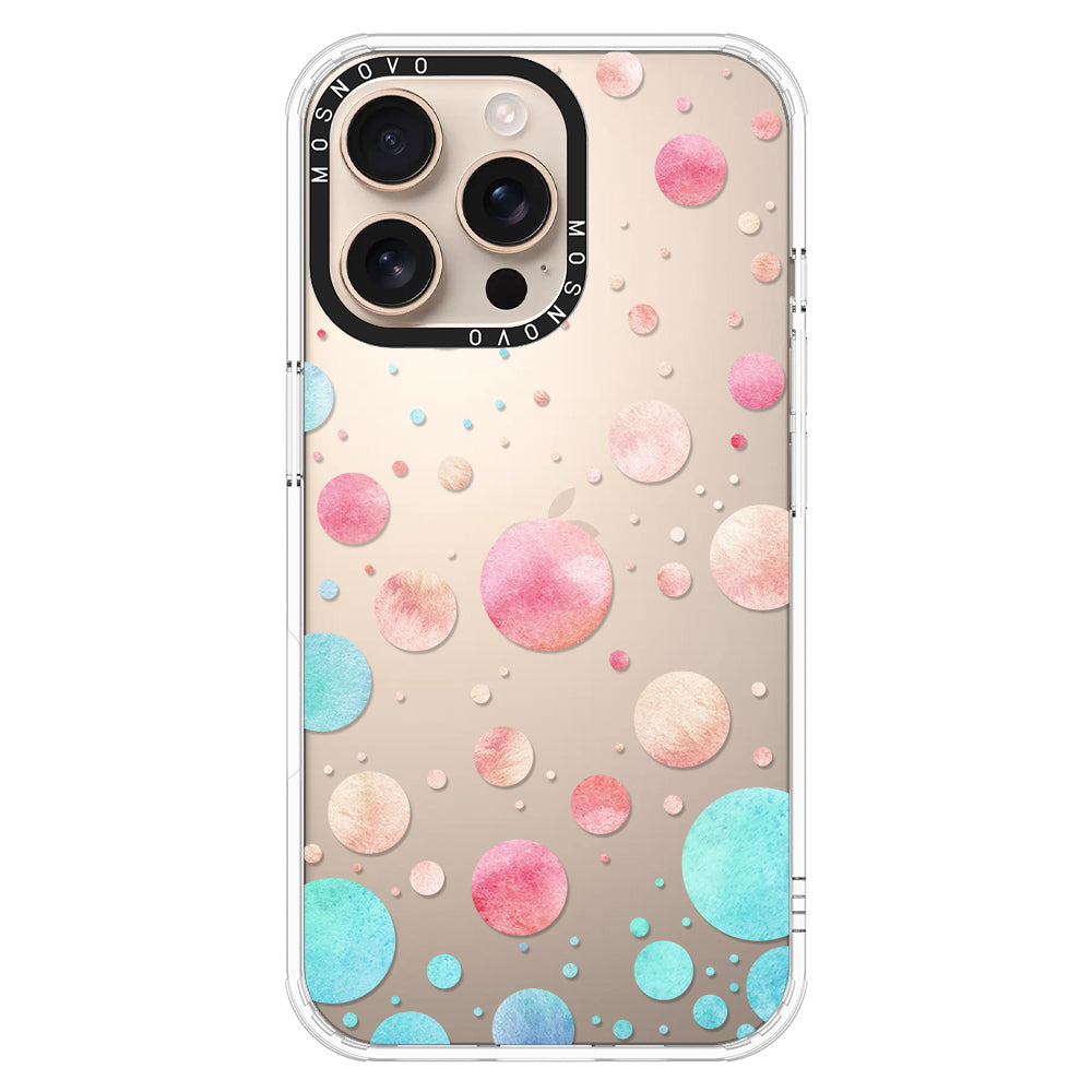 Colorful Bubbles Phone Case - iPhone 16 Pro Max Case - MOSNOVO