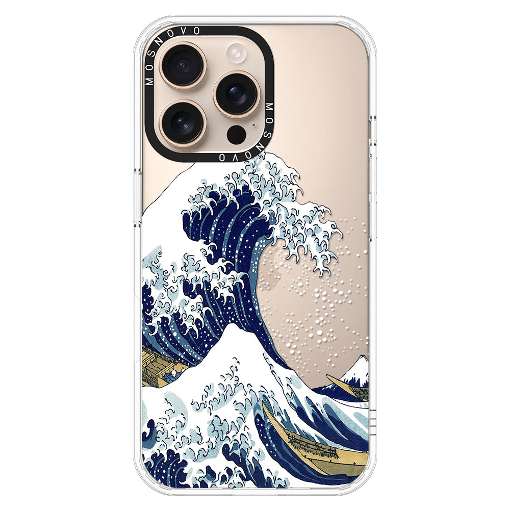 Great Wave Phone Case - iPhone 16 Pro Max Case - MOSNOVO