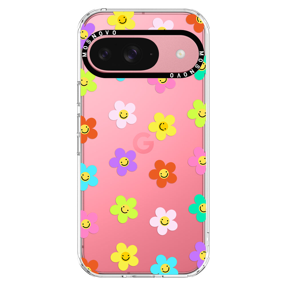 Smile Floral Phone Case - Google Pixel 9 Case