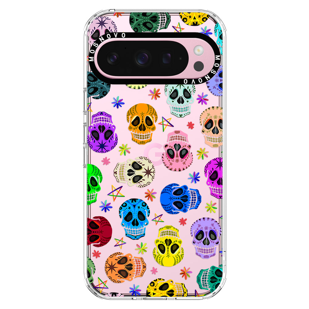 Sugar Skull Phone Case - Google Pixel 9 Pro Case