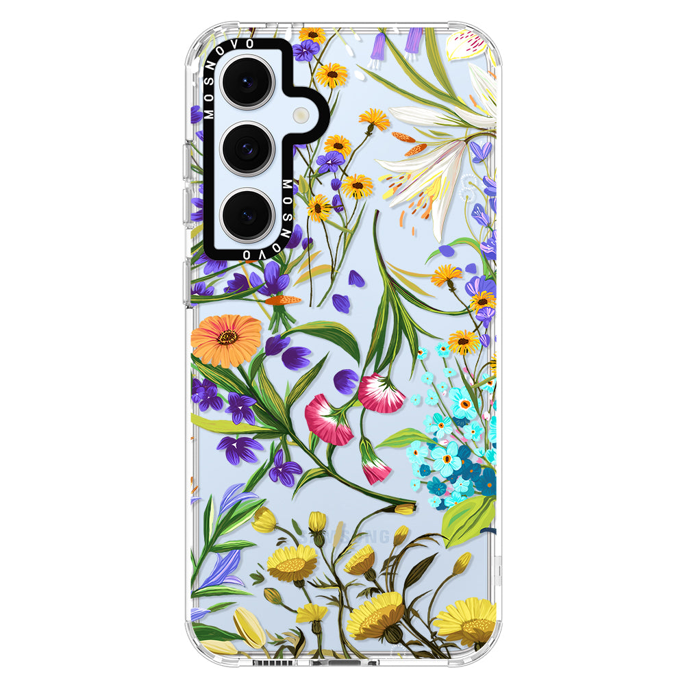 Summer Flower Holidays Phone Case - Samsung Galaxy S24 FE Case - MOSNOVO