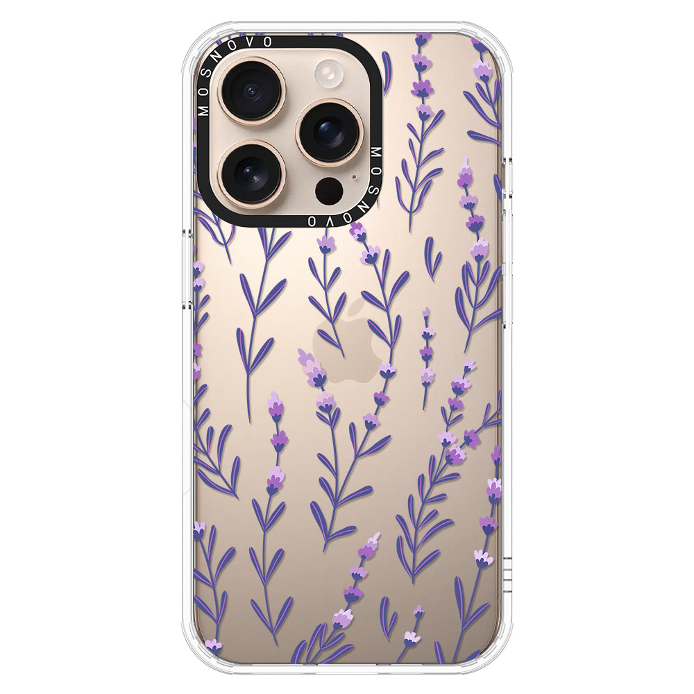 Little Lavender Phone Case - iPhone 16 Pro Case Clear