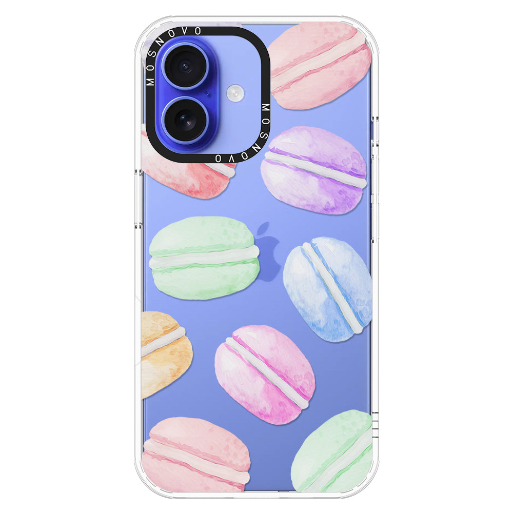 Pastel Macaron Phone Case - iPhone 16 Case - MOSNOVO