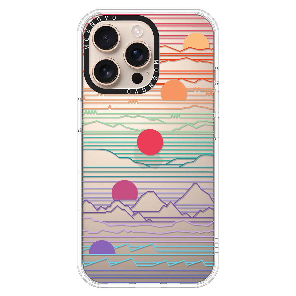 Sunset Phone Case - iPhone 16 Pro Max Case - MOSNOVO