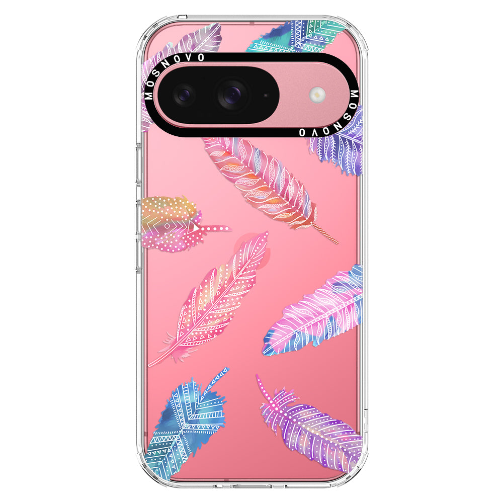 Boho Feather Phone Case - Google Pixel 9 Case