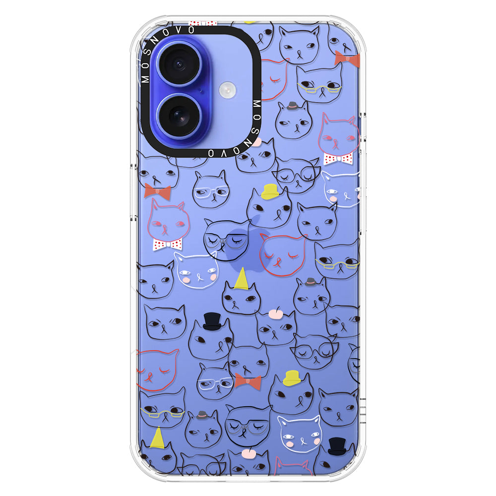 Grumpy Cat Phone Case - iPhone 16 Case - MOSNOVO