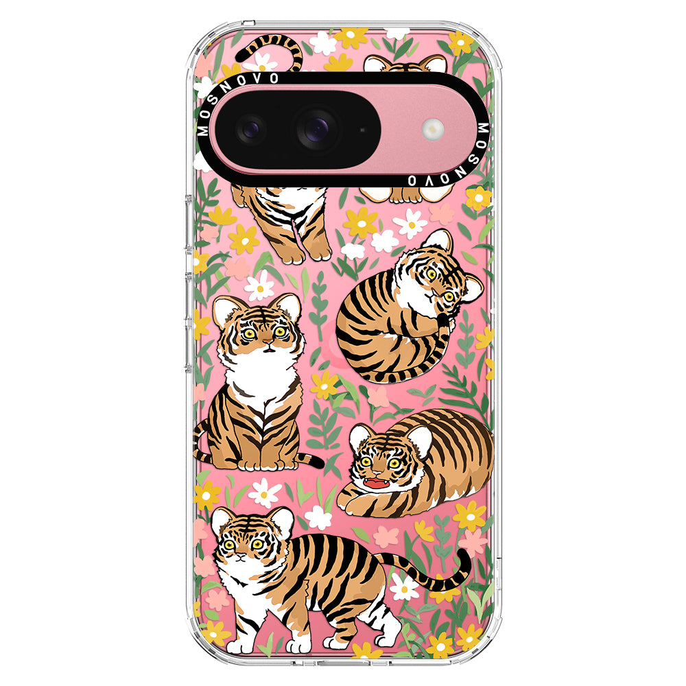 Cute Tiger Phone Case - Google Pixel 9 Case