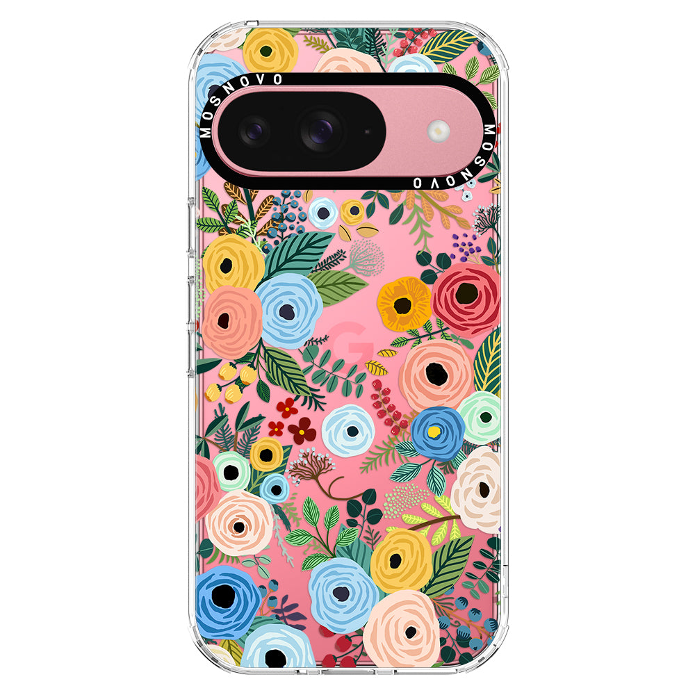 Pastel Floral Garden Phone Case - Google Pixel 9 Case