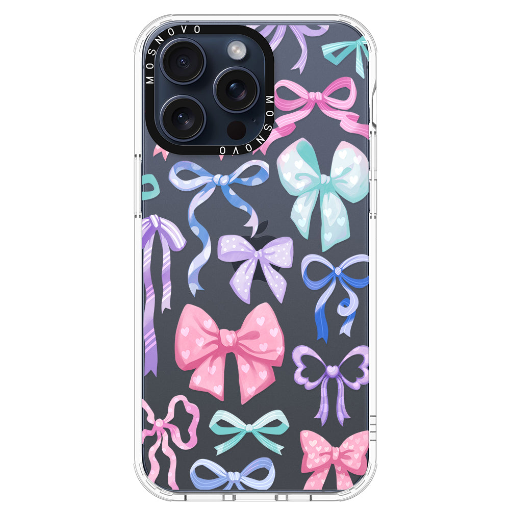 Bows Phone Case - iPhone 15 Pro Max Case