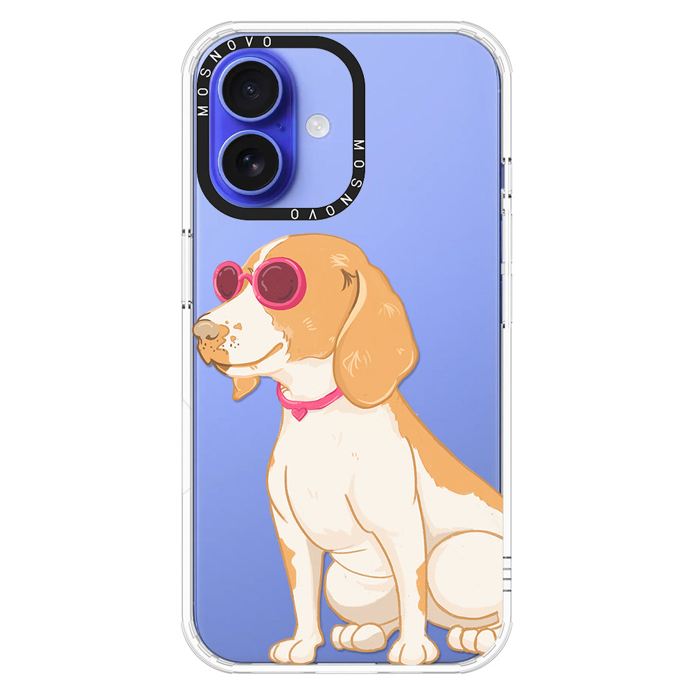 Cute Beagle Phone Case - iPhone 16 Plus Case - MOSNOVO