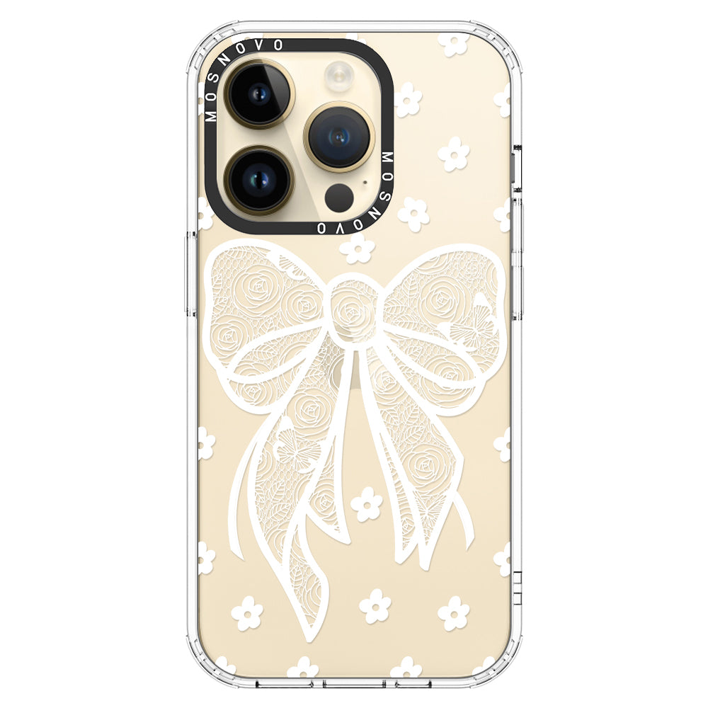 Lacey Bow Phone Case - iPhone 14 Pro Case