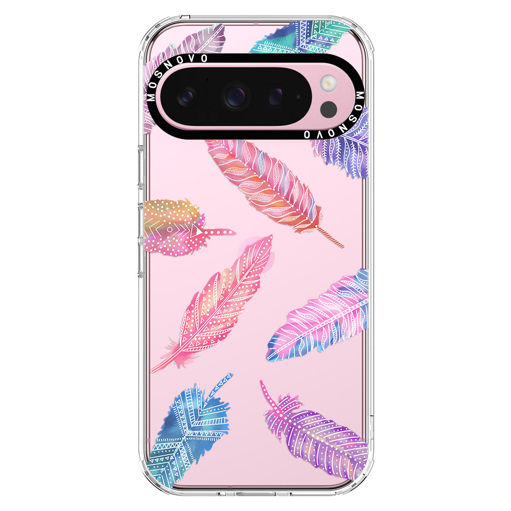 Boho Feather Phone Case - Google Pixel 9 Pro Case