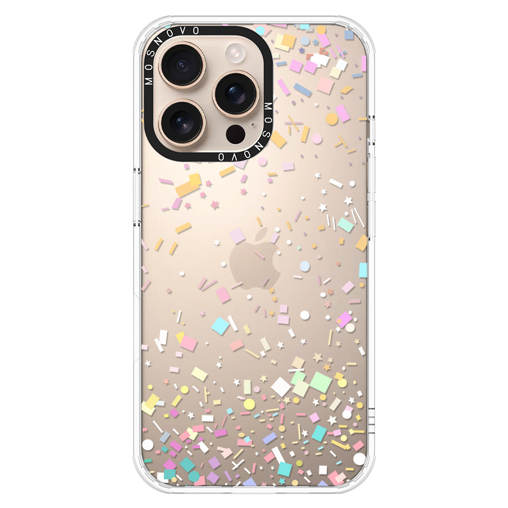 Confetti Phone Case - iPhone 16 Pro Max Case - MOSNOVO