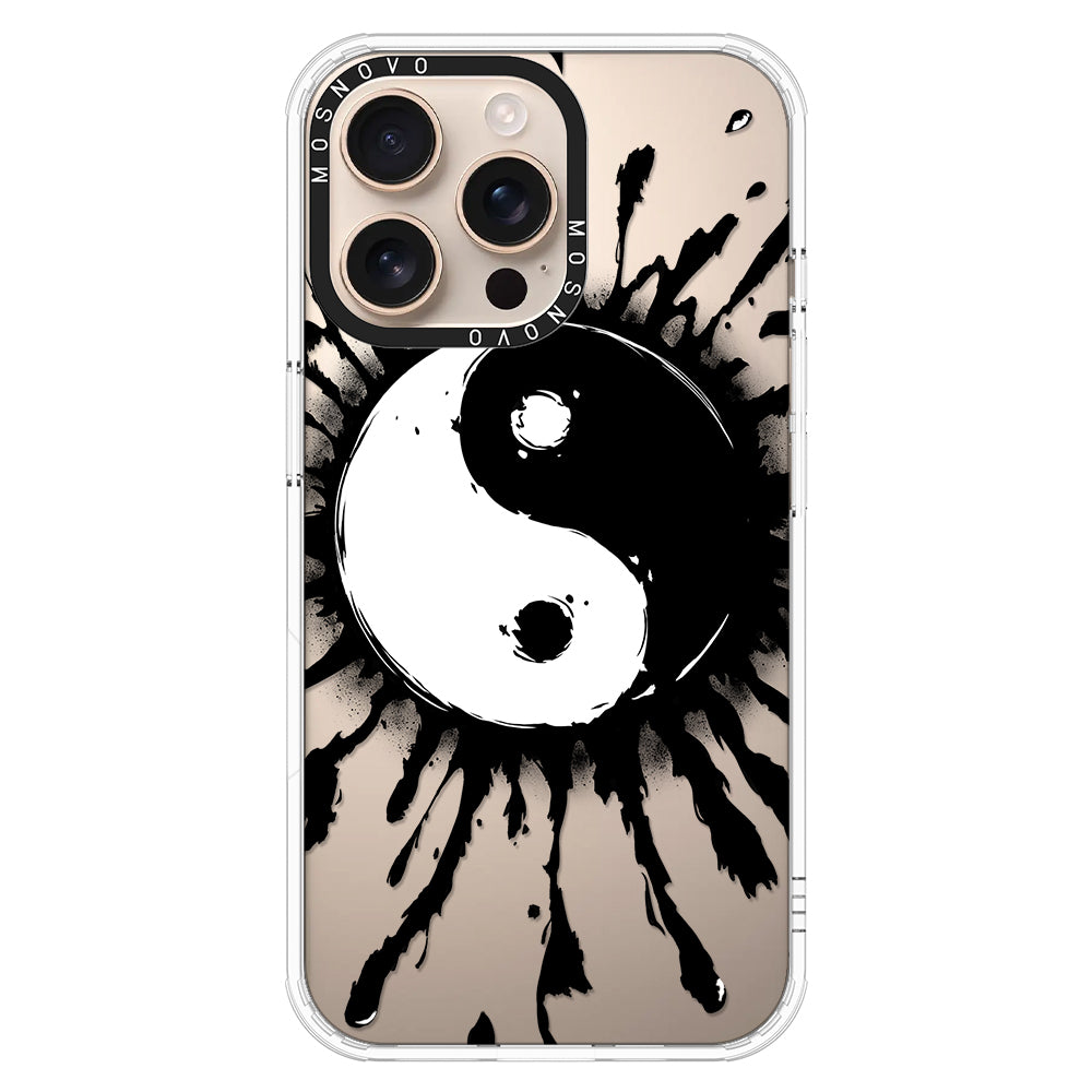 Ying Yang Phone Case - iPhone 16 Pro Max Case - MOSNOVO