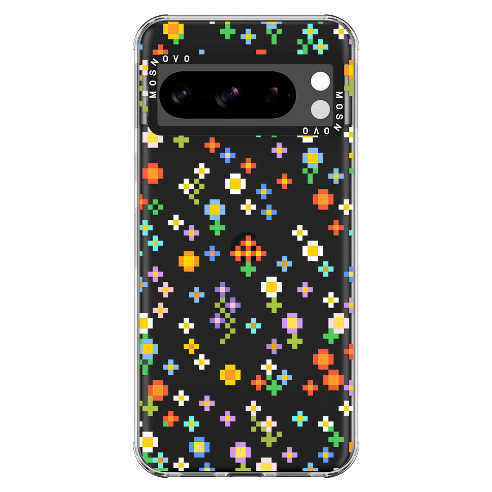 Pixel-Floral Phone Case - Google Pixel 8 Pro Case