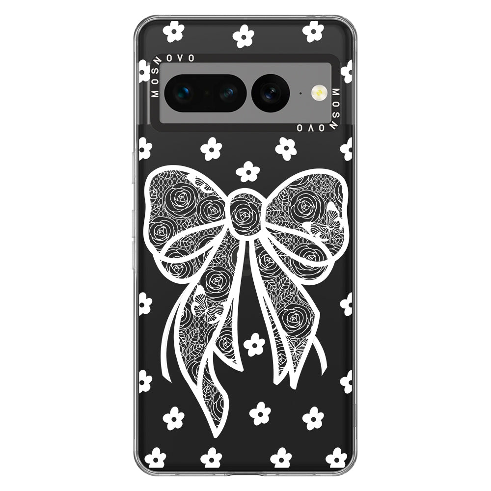 Lacey Bow Phone Case - Google Pixel 7 Pro Case