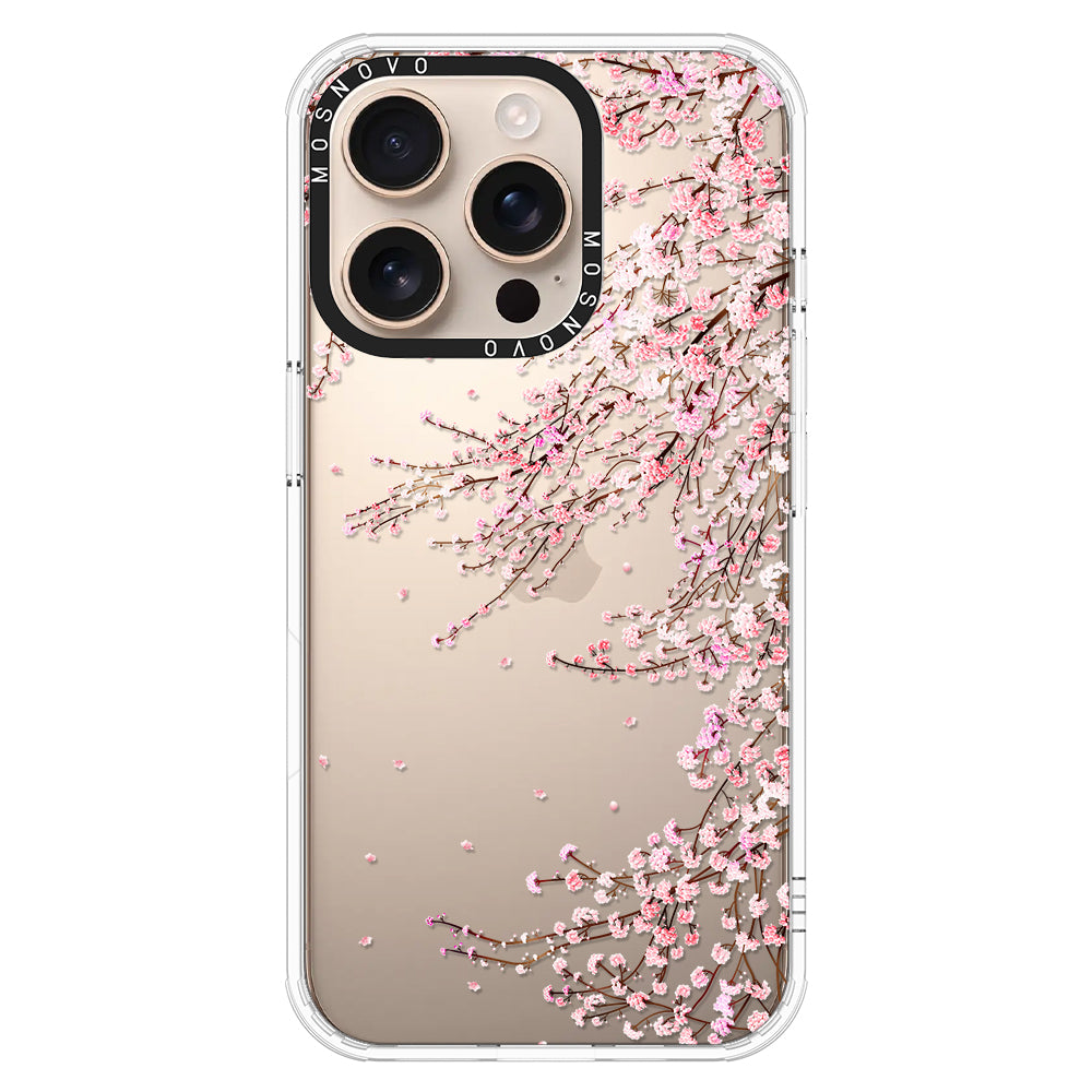 Cherry Blossom Phone Case - iPhone 16 Pro Case - MOSNOVO