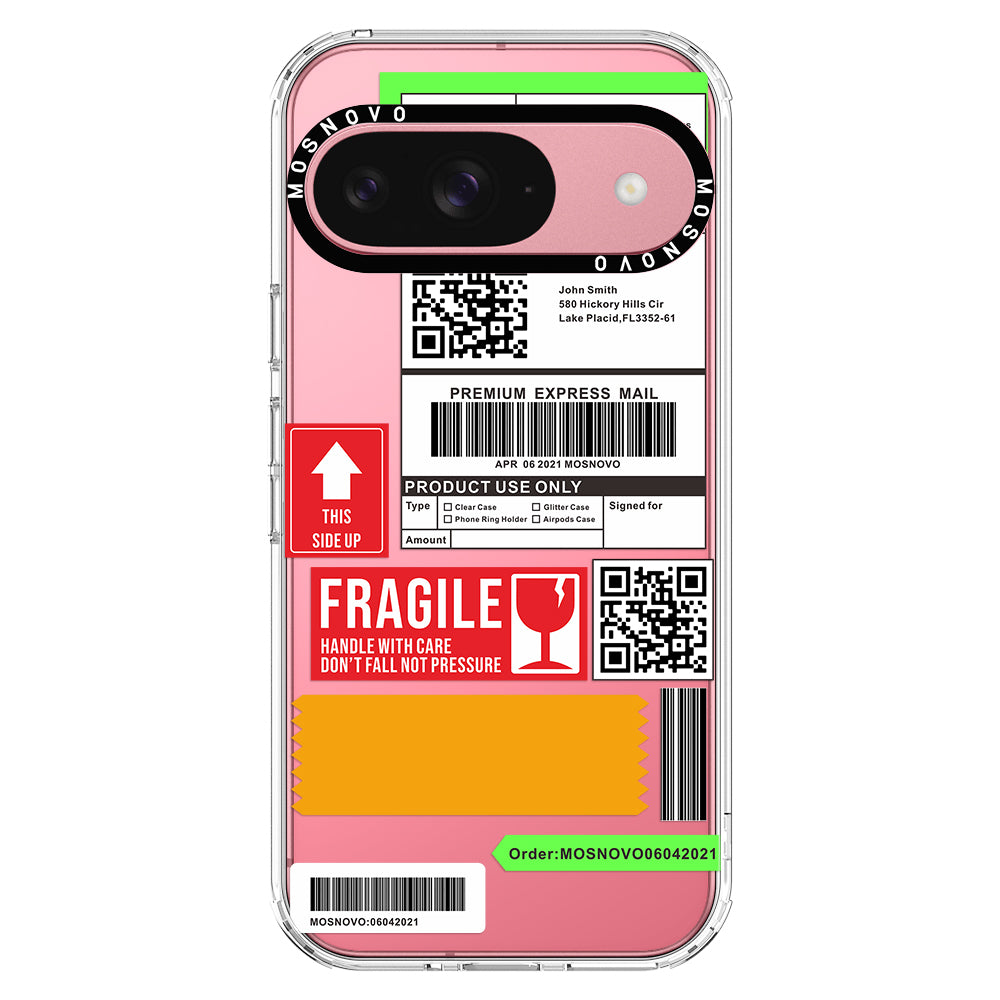 MOSNOVO Mail Label Phone Case - Google Pixel 9 Case