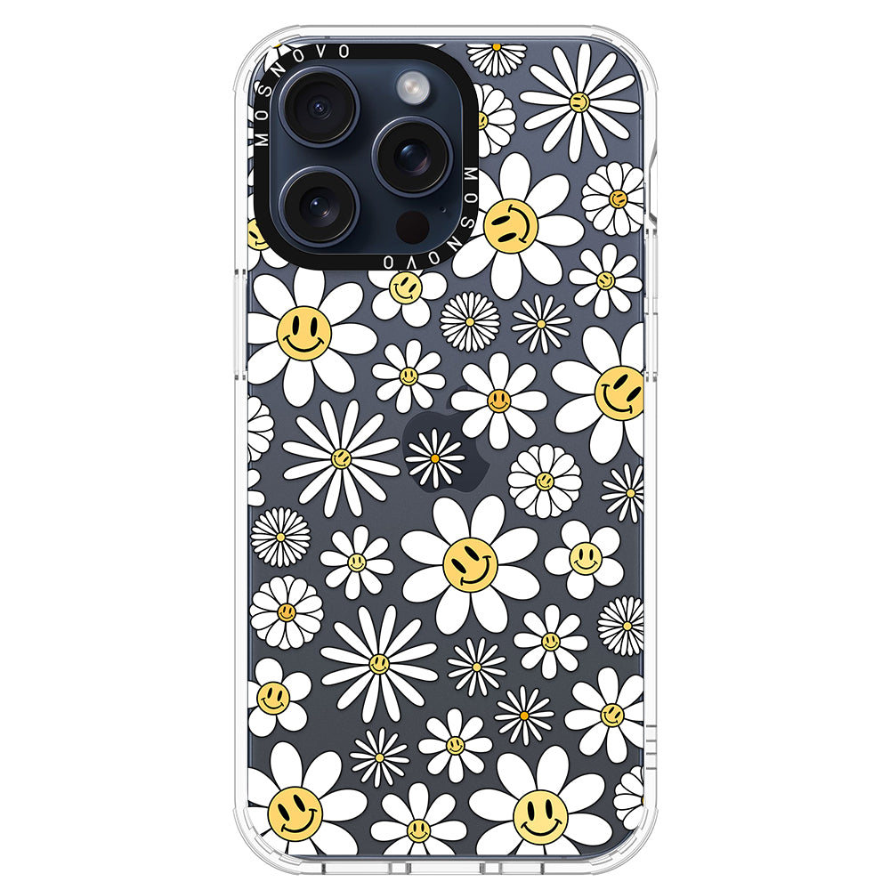 Happy Daisy Blooms Phone Case - iPhone 15 Pro Max Case