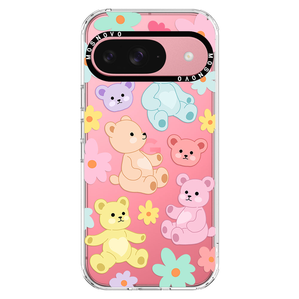 Cute Teddy Bear Phone Case - Google Pixel 9 Case