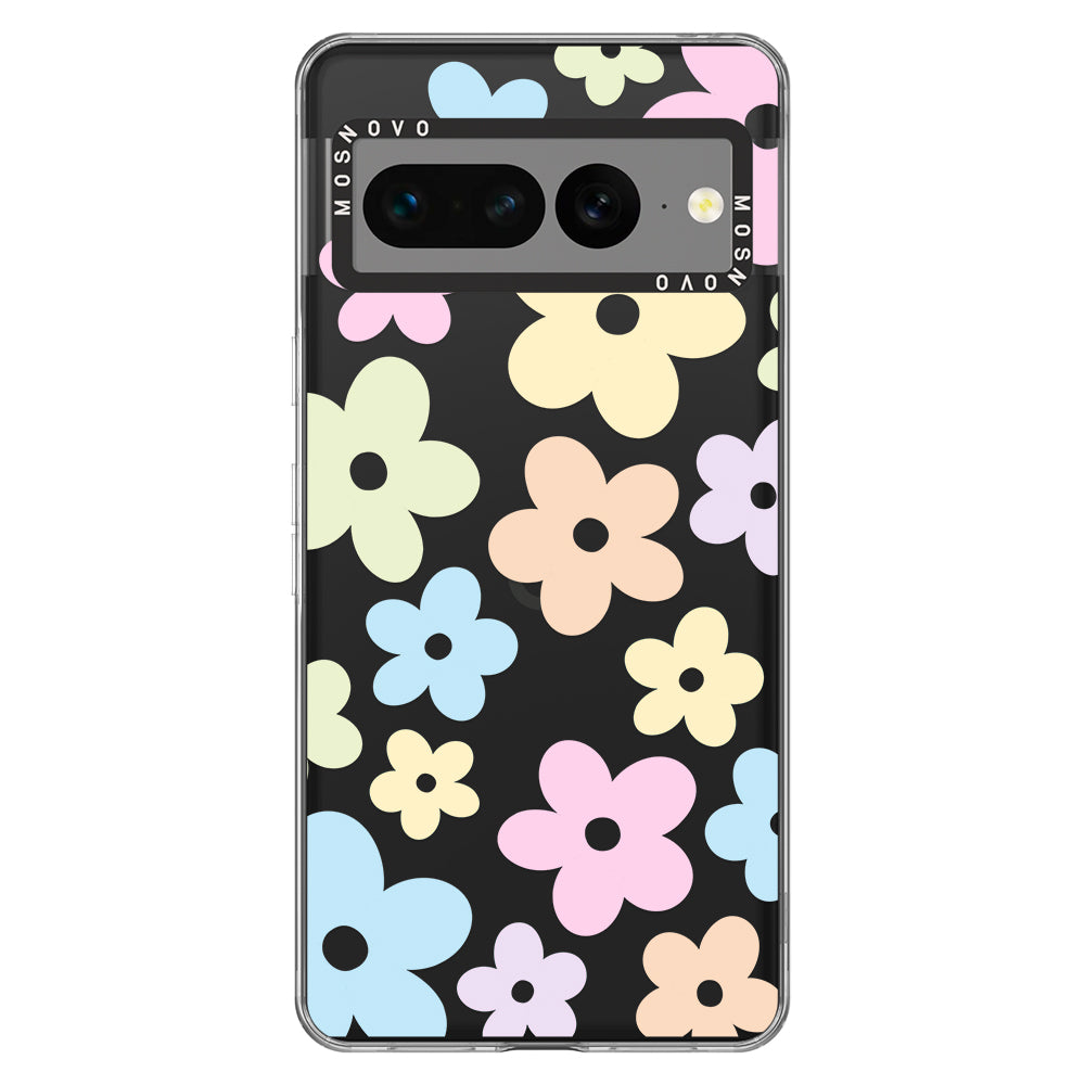 Pastel Flower Phone Case - Google Pixel 7 Pro Case