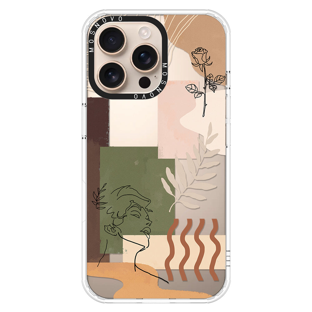 Modern Art Phone Case - iPhone 16 Pro Max Case - MOSNOVO