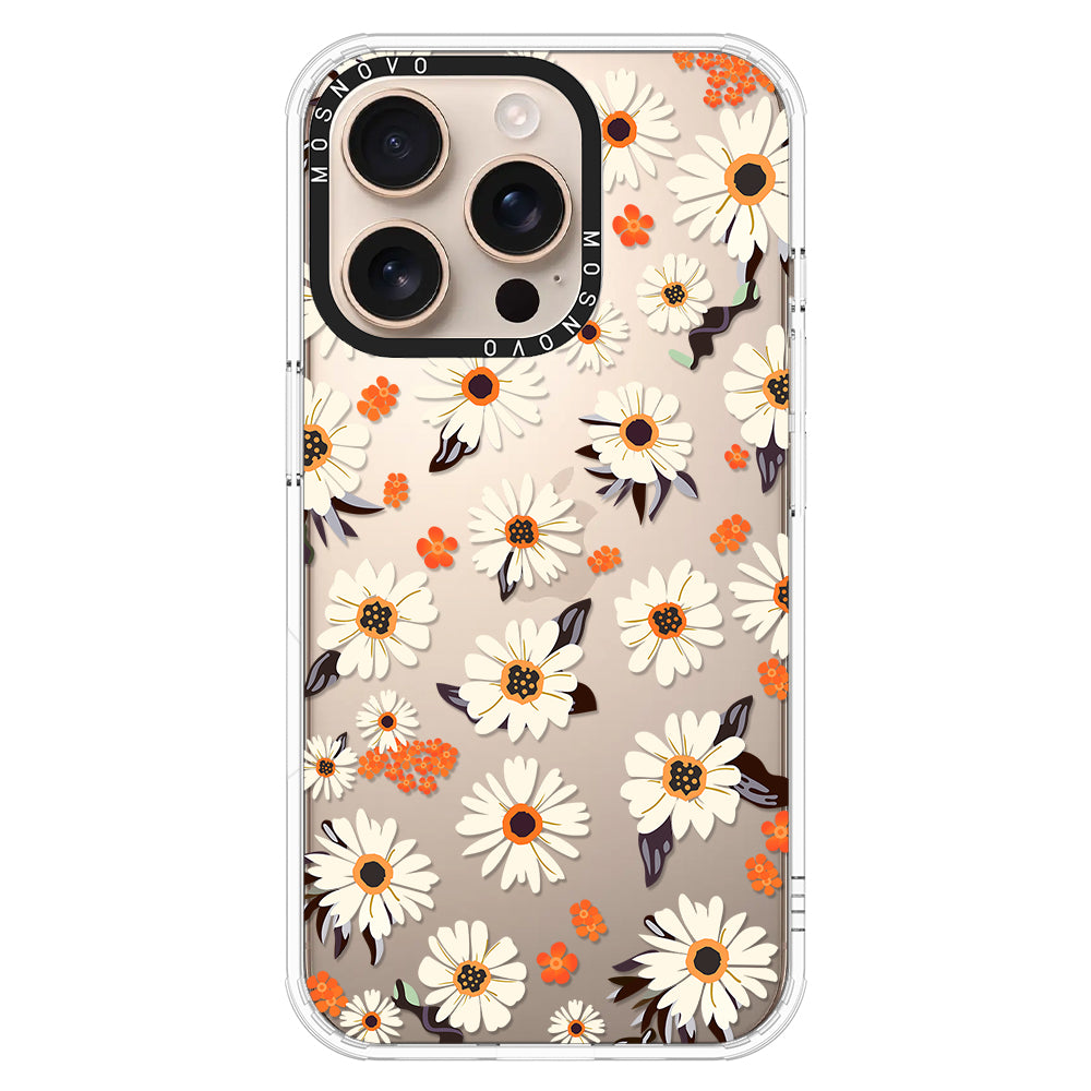 Spring Daisy Phone Case - iPhone 16 Pro Case - MOSNOVO