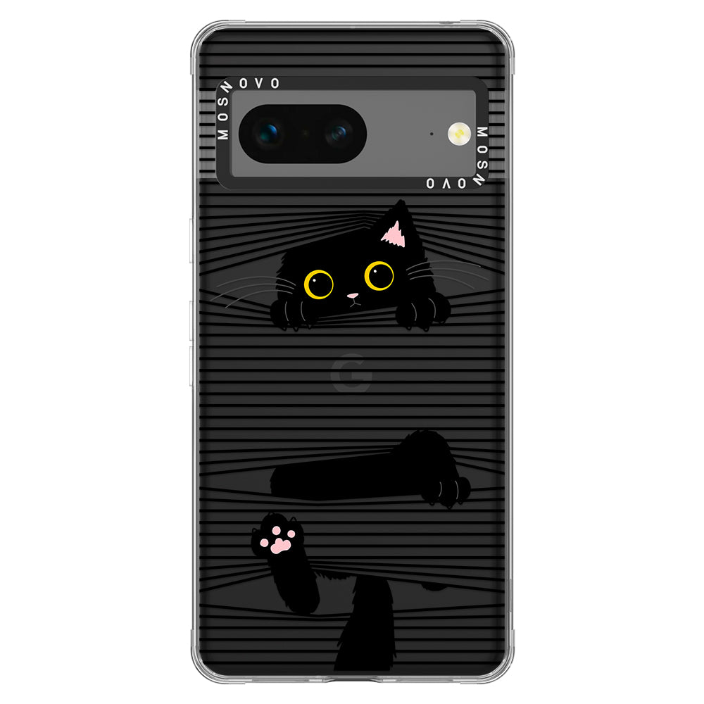 Hidden Black Cat Phone Case - Google Pixel 7 Case