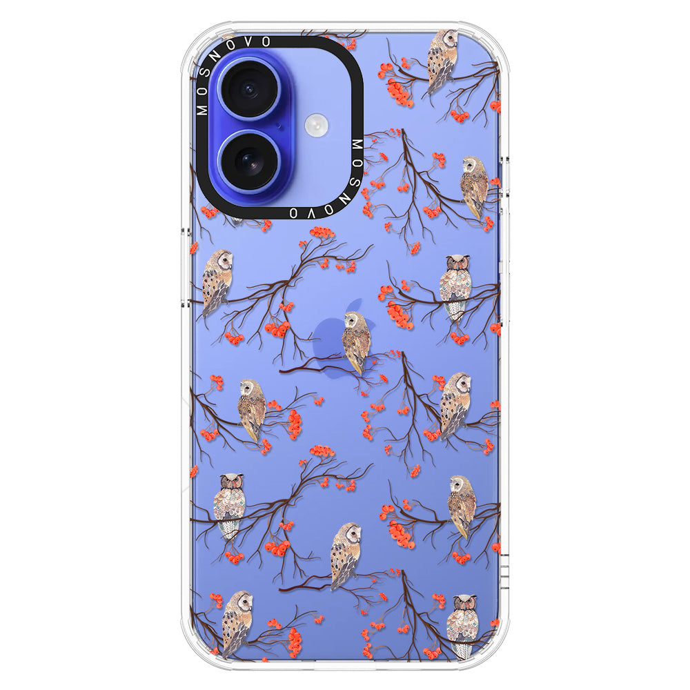 Owl Phone Case - iPhone 16 Plus Case - MOSNOVO