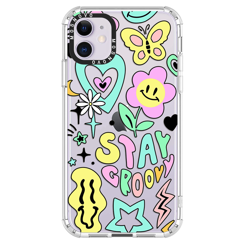 Stay Groovy Phone Case - iPhone 11 Case