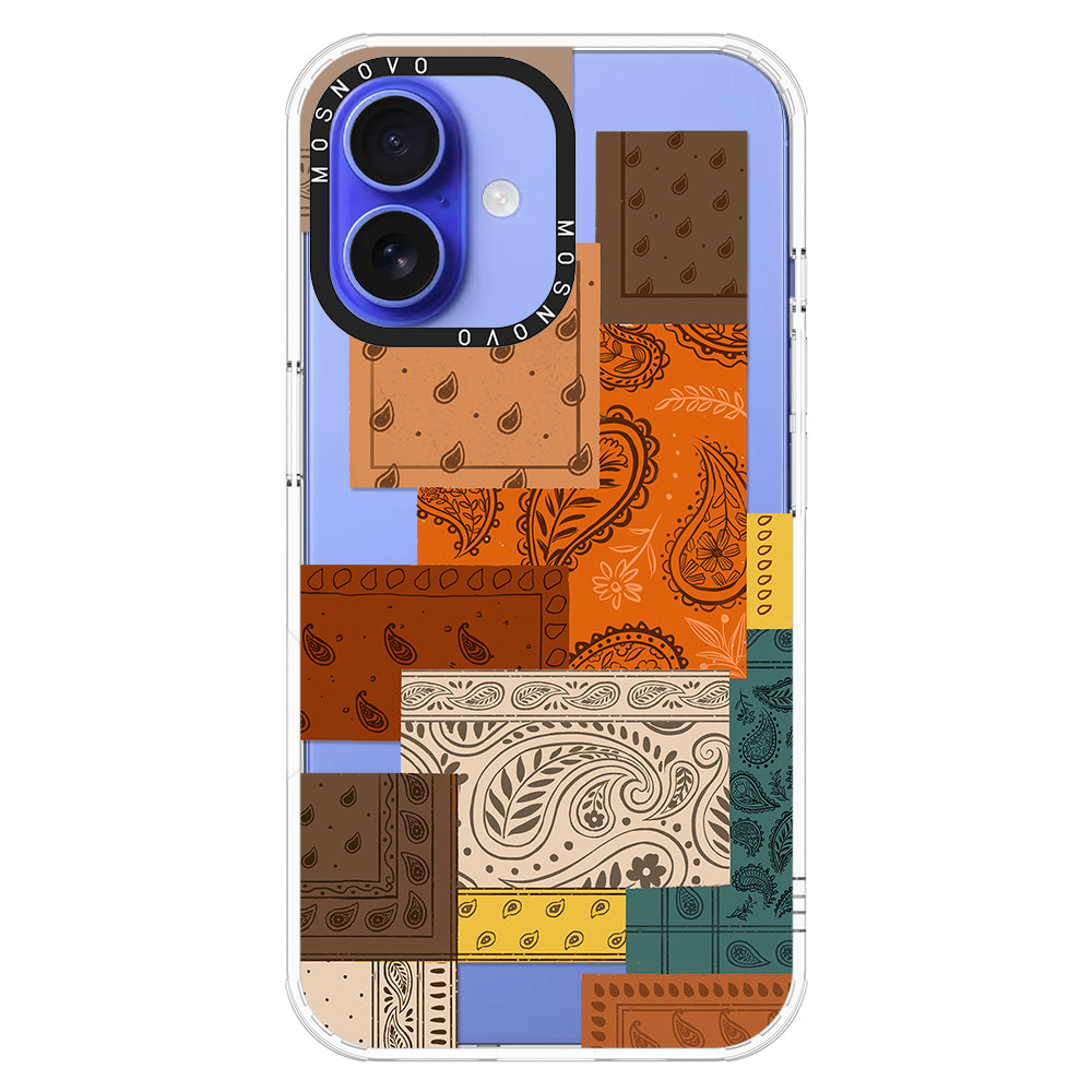 Vintage Paisley Phone Case - iPhone 16 Case - MOSNOVO