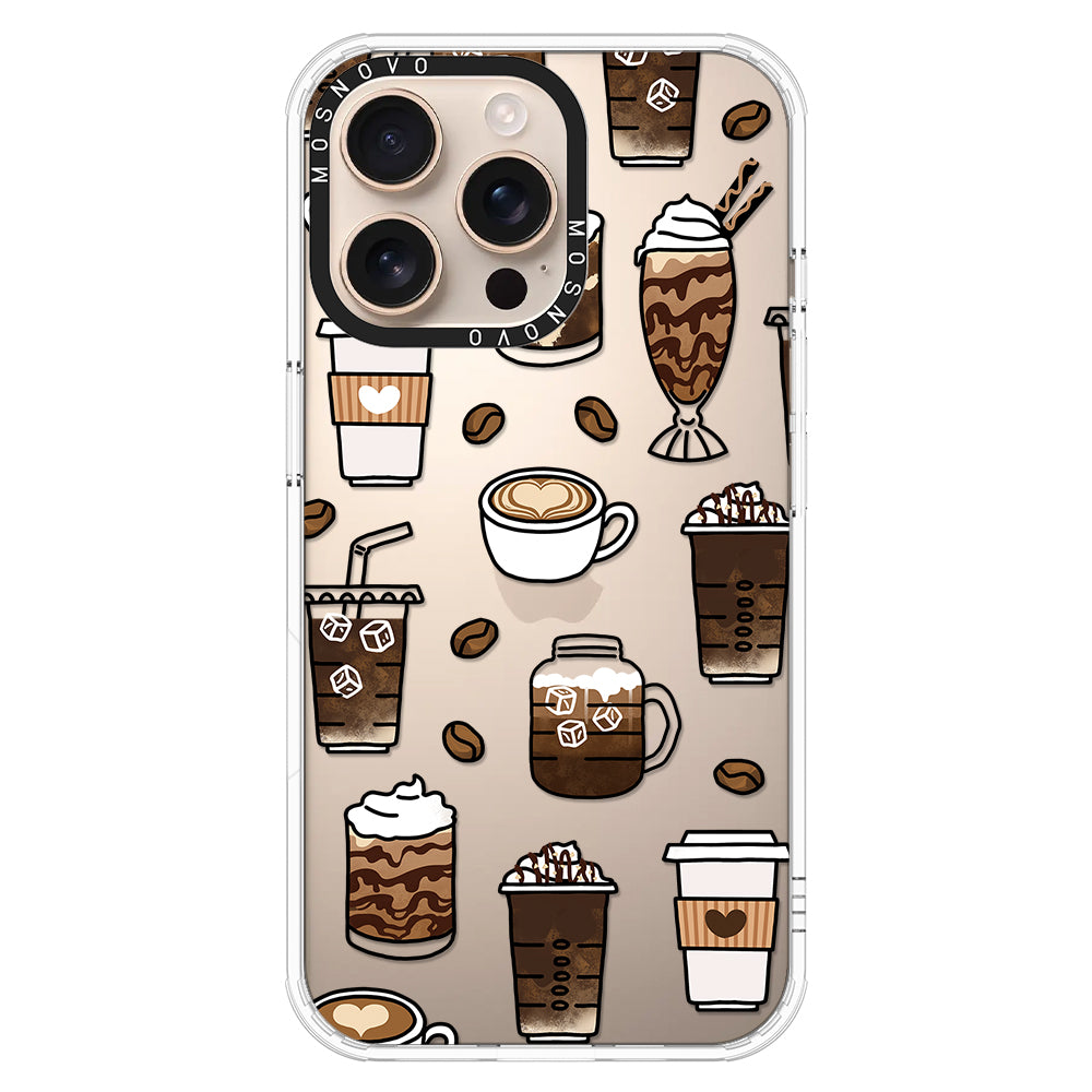 Coffee Phone Case - iPhone 16 Pro Max Case - MOSNOVO