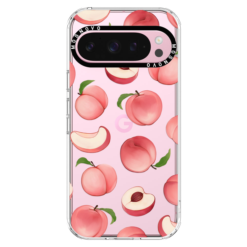 Cute Peach Phone Case - Google Pixel 9 Pro XL Case