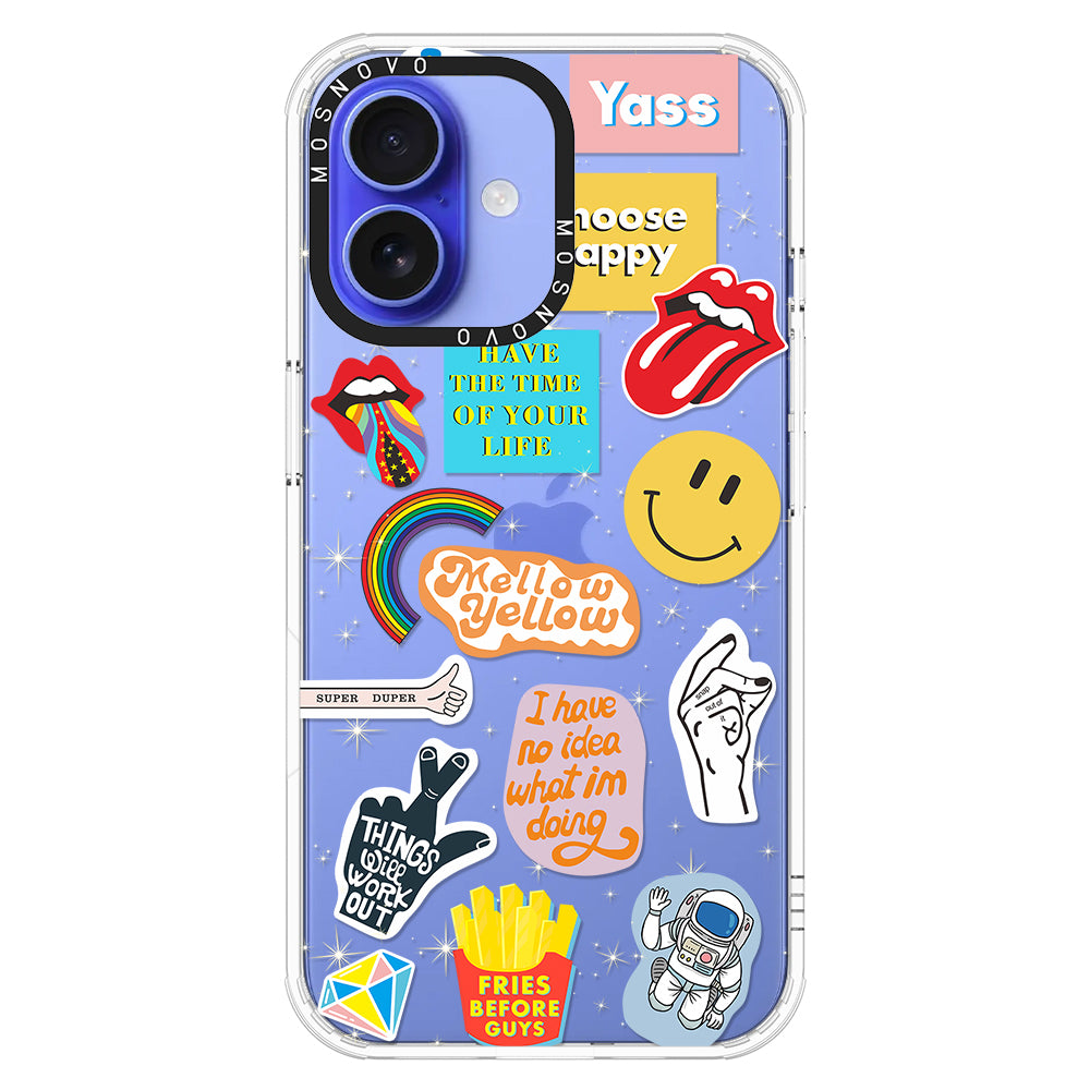 Pop Culture Phone Case - iPhone 16 Plus Case - MOSNOVO