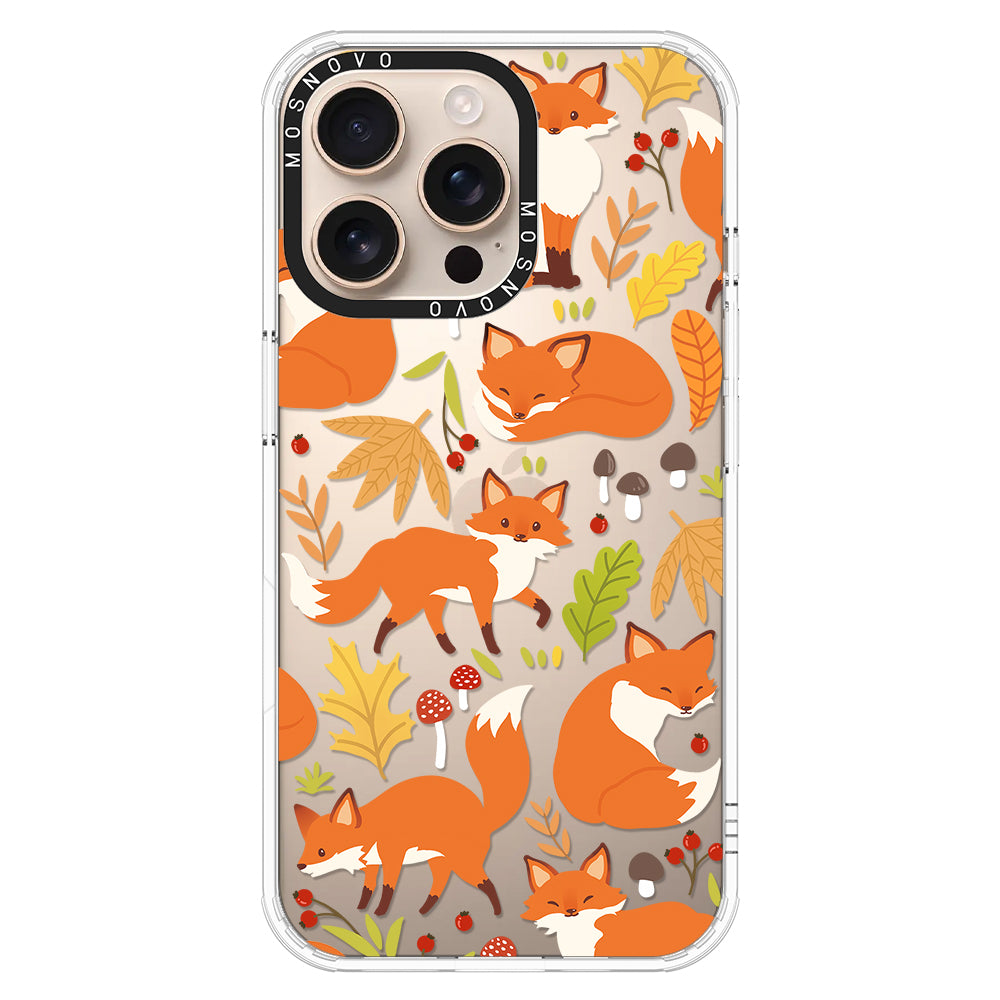 Autumn Fox Phone Case - iPhone 16 Pro Max Case - MOSNOVO