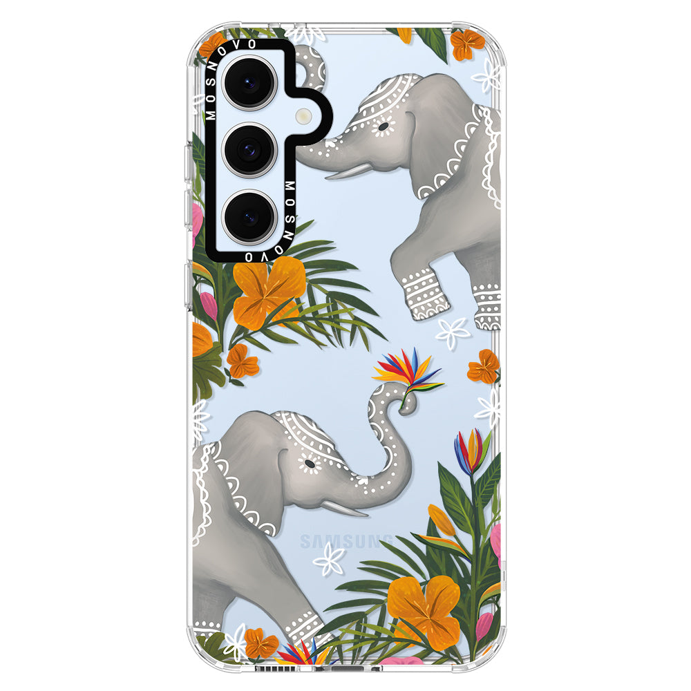 Elephant Phone Case - Samsung Galaxy S24 FE Case - MOSNOVO