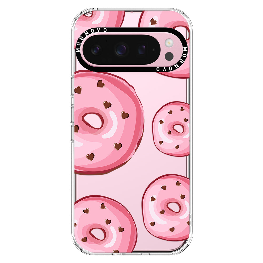 Pink Donuts Phone Case - Google Pixel 9 Pro XL Case