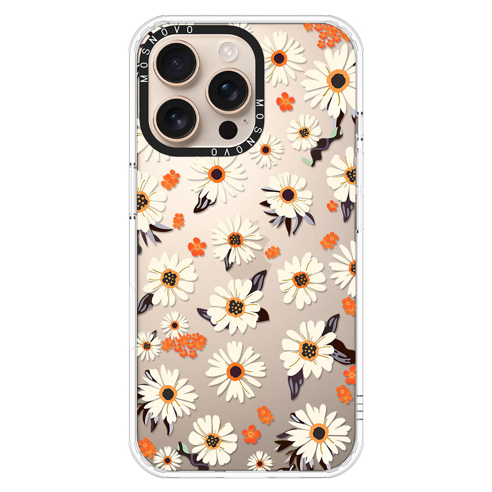 Spring Daisy Phone Case - iPhone 16 Pro Max Case - MOSNOVO