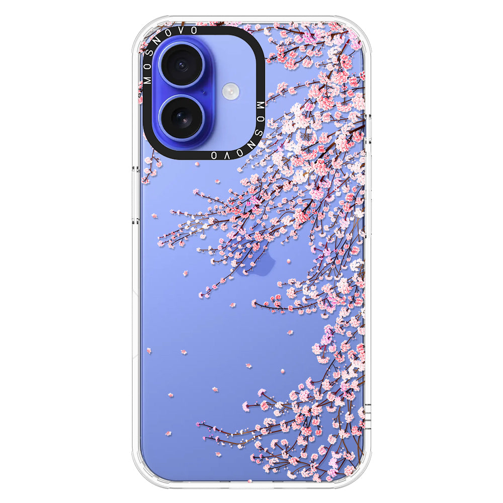 Cherry Blossom Phone Case - iPhone 16 Plus Case - MOSNOVO